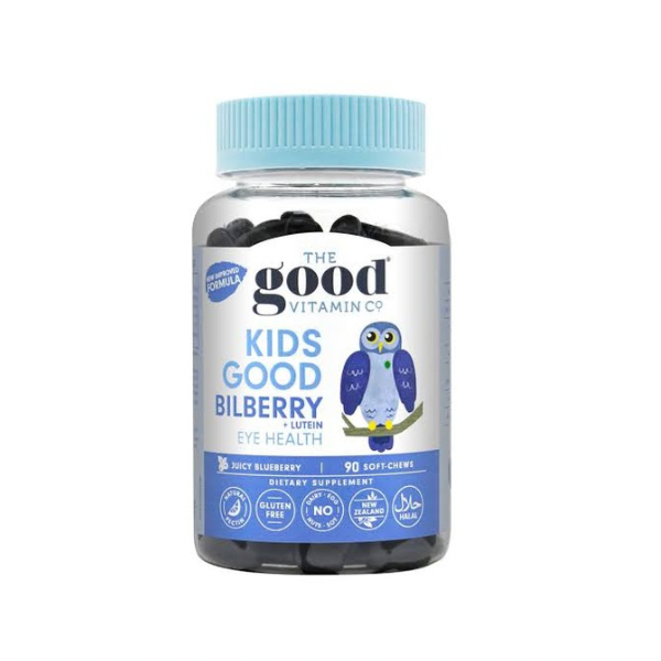The Good Vitamin Kids Good Bilberry + Lutein 90s