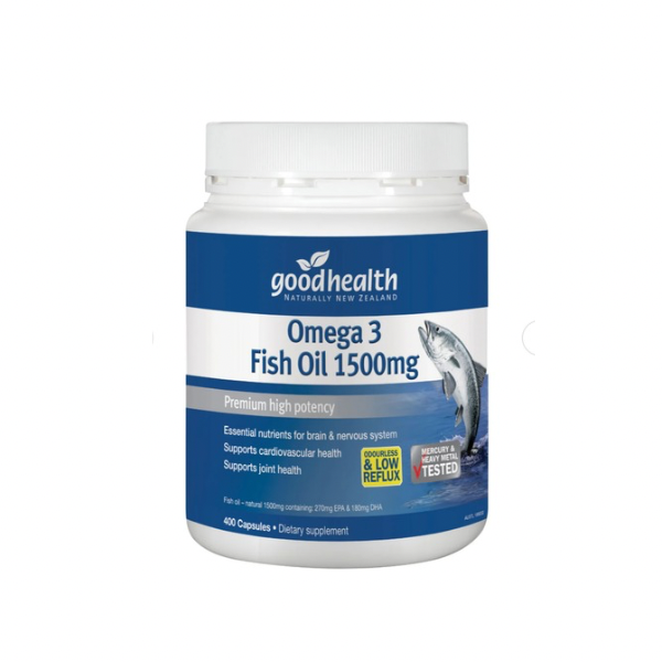 Good Health Omega 3 Fish Oil 1500mg 400s