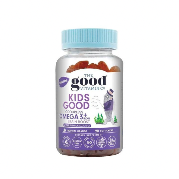 The Good Vitamin Kids Good Omega 3 + Iron 90s