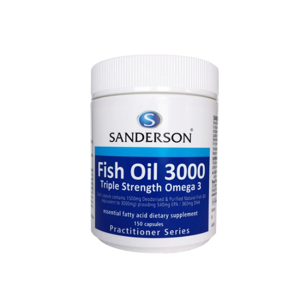 Sanderson Fish Oil 3000mg 150s