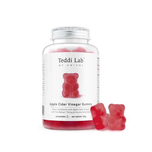 Unichi Apple Cider Vinegar Gummy 60 Gummies